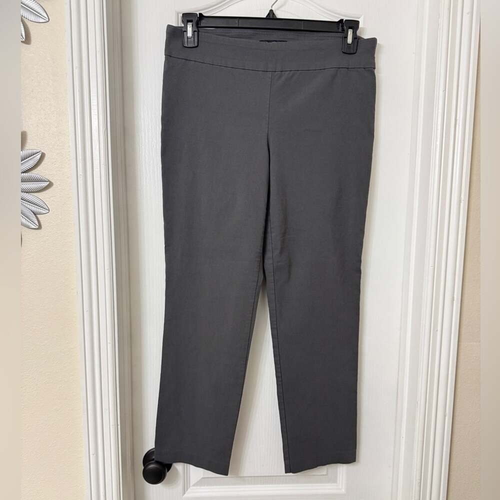 Counterparts Woman's Gray Tummy Control Slim Comfort Super Stretch Pants 12P